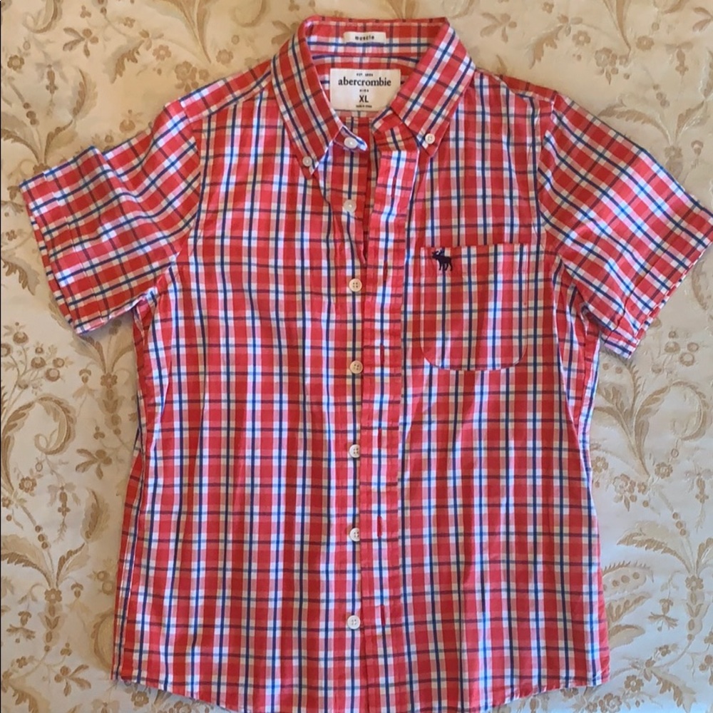 Abercrombie Kids short sleeve button down